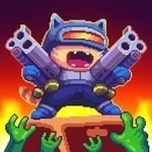 Game Cat Gunner: Super Zombie Shoot